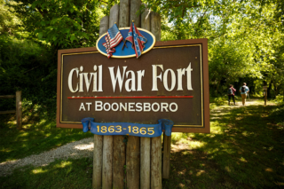 Civil War Fort at Boonesboro Cell Phone Tour