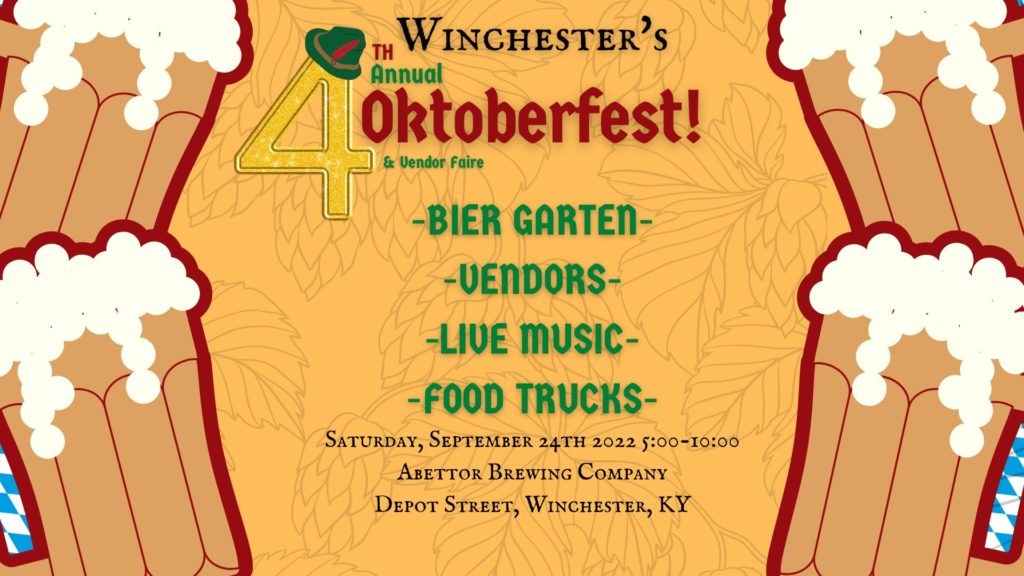Fourth Annual Oktoberfest Visit Winchester Kentucky