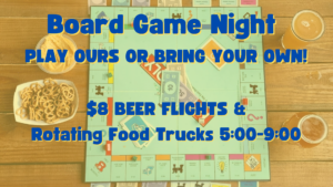 Board Game Night at Abettor Brewing @ Abettor Brewing Company Depot Street