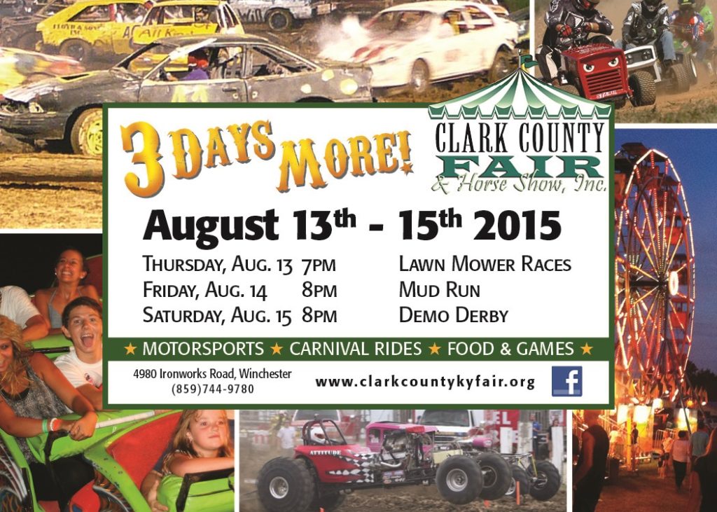 Clark County Fair Visit Winchester Kentucky