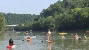 BLM Paddle Out event highlights race issues