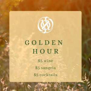 Golden Hour: $5 Friday @ Harkness Edwards Vineyards