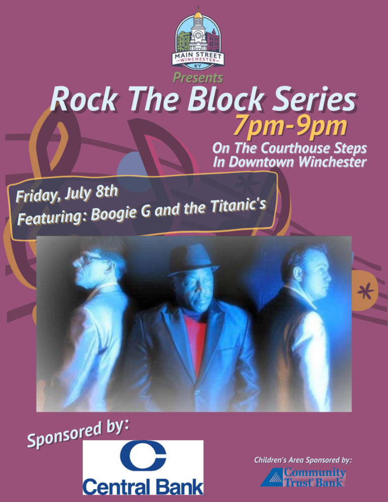 Rock The Block with Boogie G and the Titanics Visit Winchester Kentucky