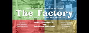 The Factory inspired NYE celebration at Depot Street