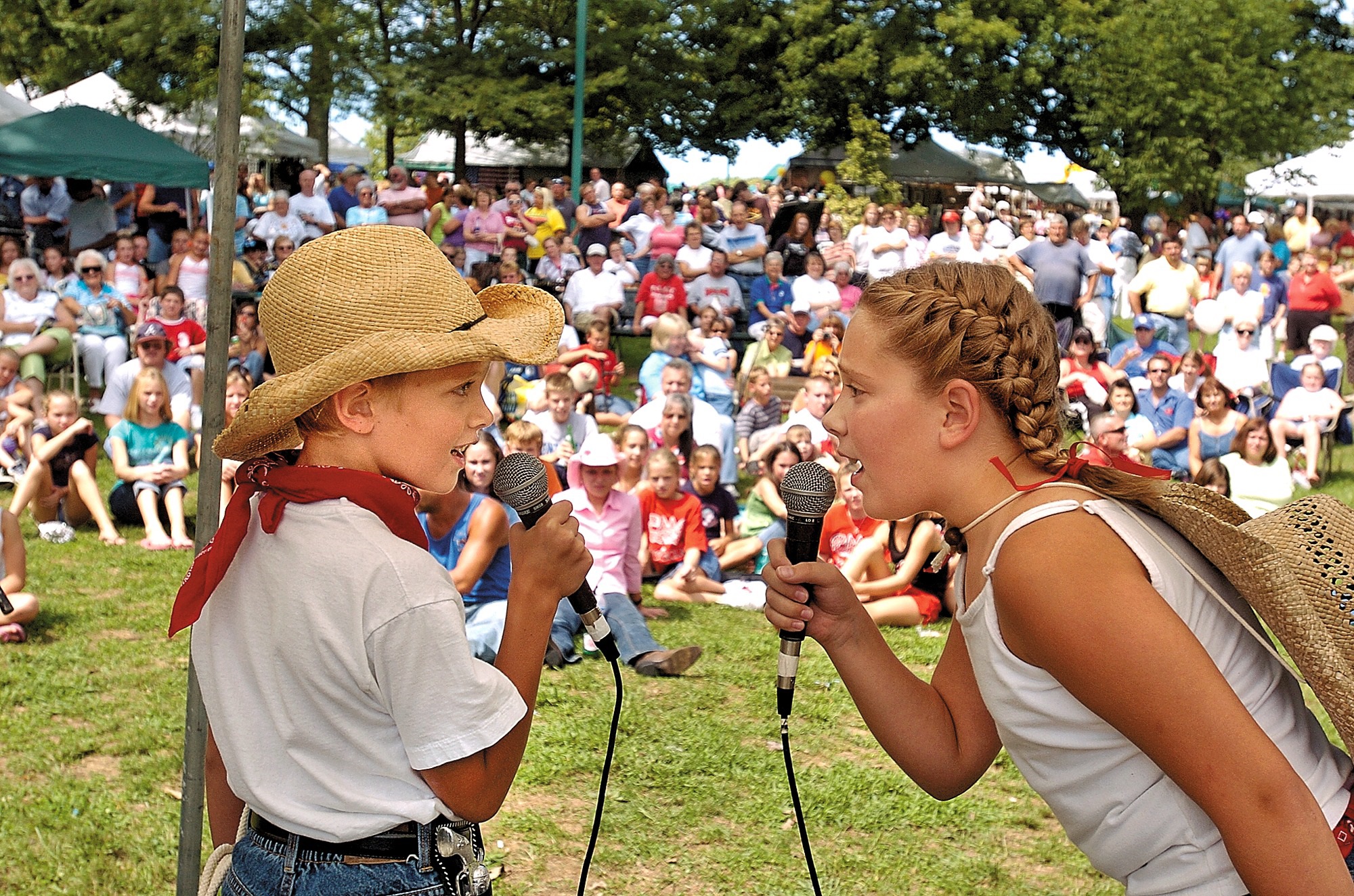 Daniel Boone Pioneer Festival Local Talent Show Visit Winchester Kentucky