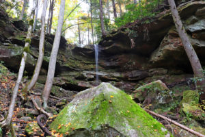 Waterfall in the Red River Gorge.