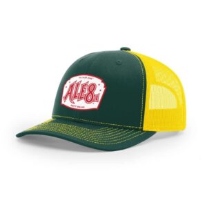 Ale-8-One Green & Gold Trucker Hat
