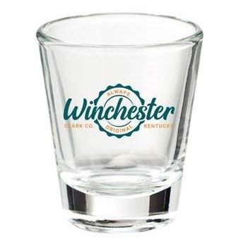Winchester Branded Shot Glass