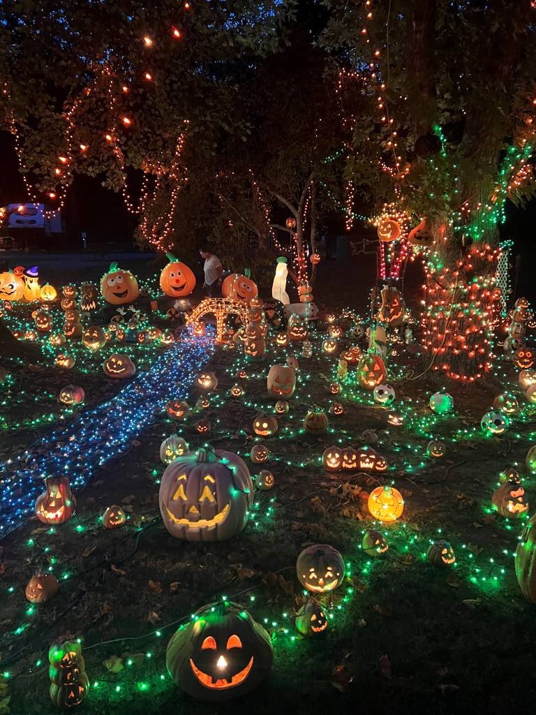 halloween decorations in boonesboro campground