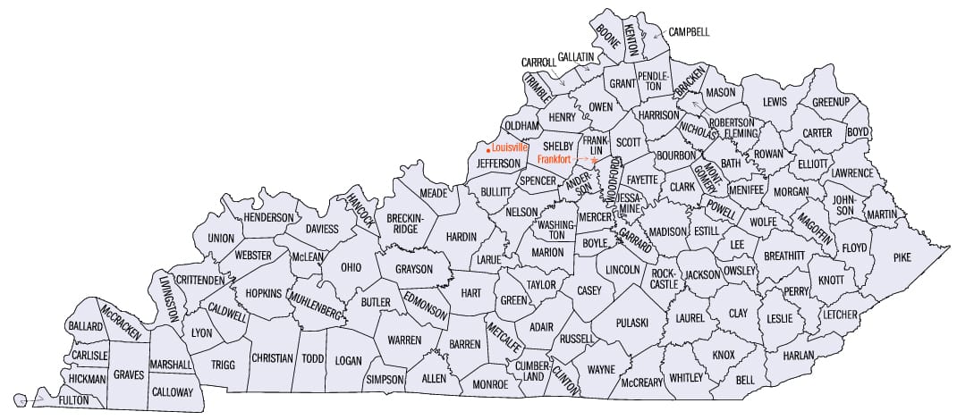 Kentucky by Heart: Testing your knowledge of Ky’s history, culture and geography with a ‘County Quiz’